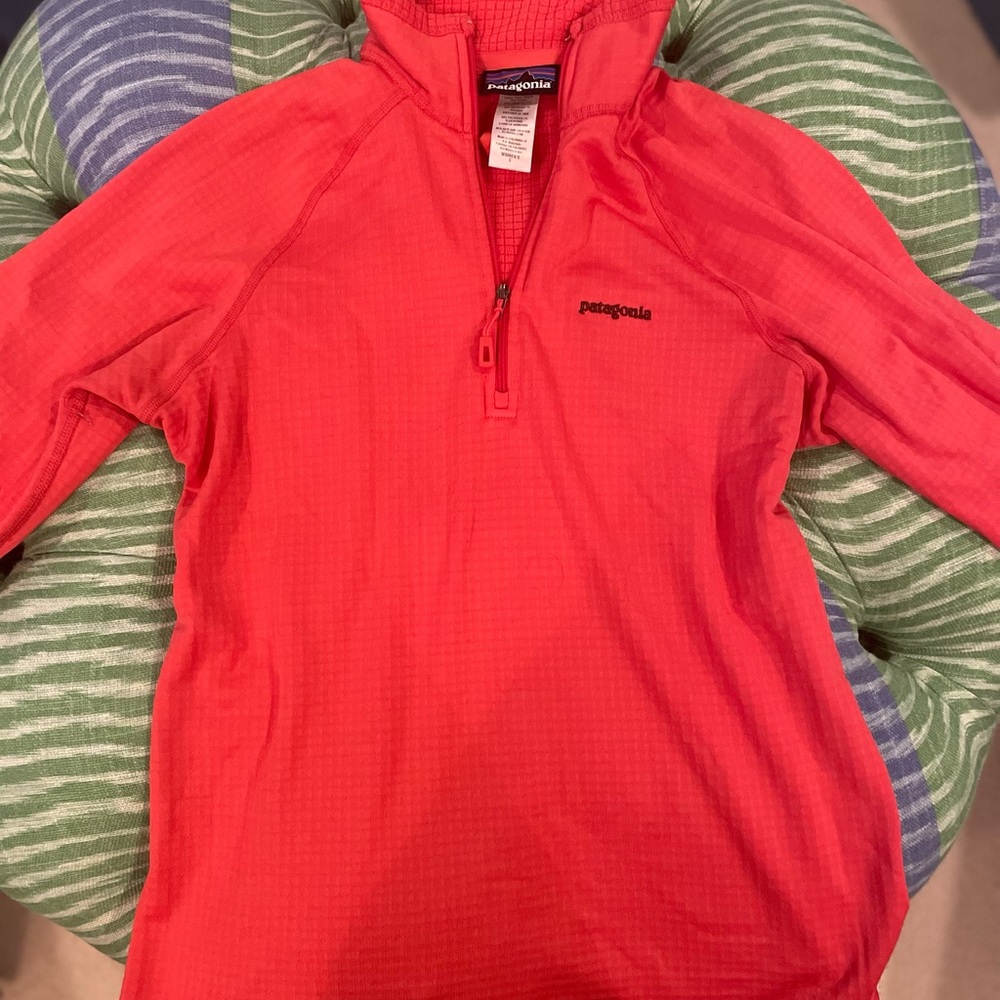 Patagonia fleece under layer
